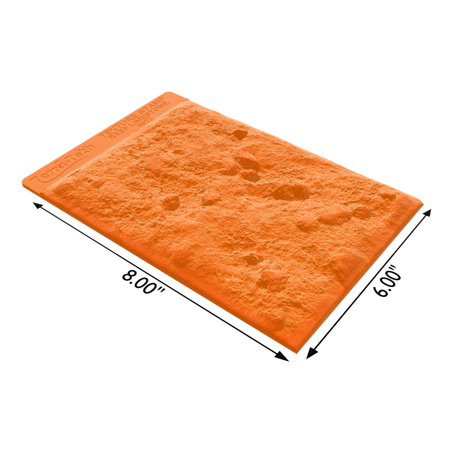 Terra-Tech™ REEF LIMESTONE — Silicone Texture Rollers & Stamps
