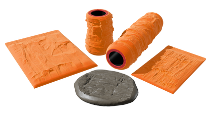 Terra-Tech™ STRATIFIED SANDSTONE — Silicone Texture Rollers & Stamps