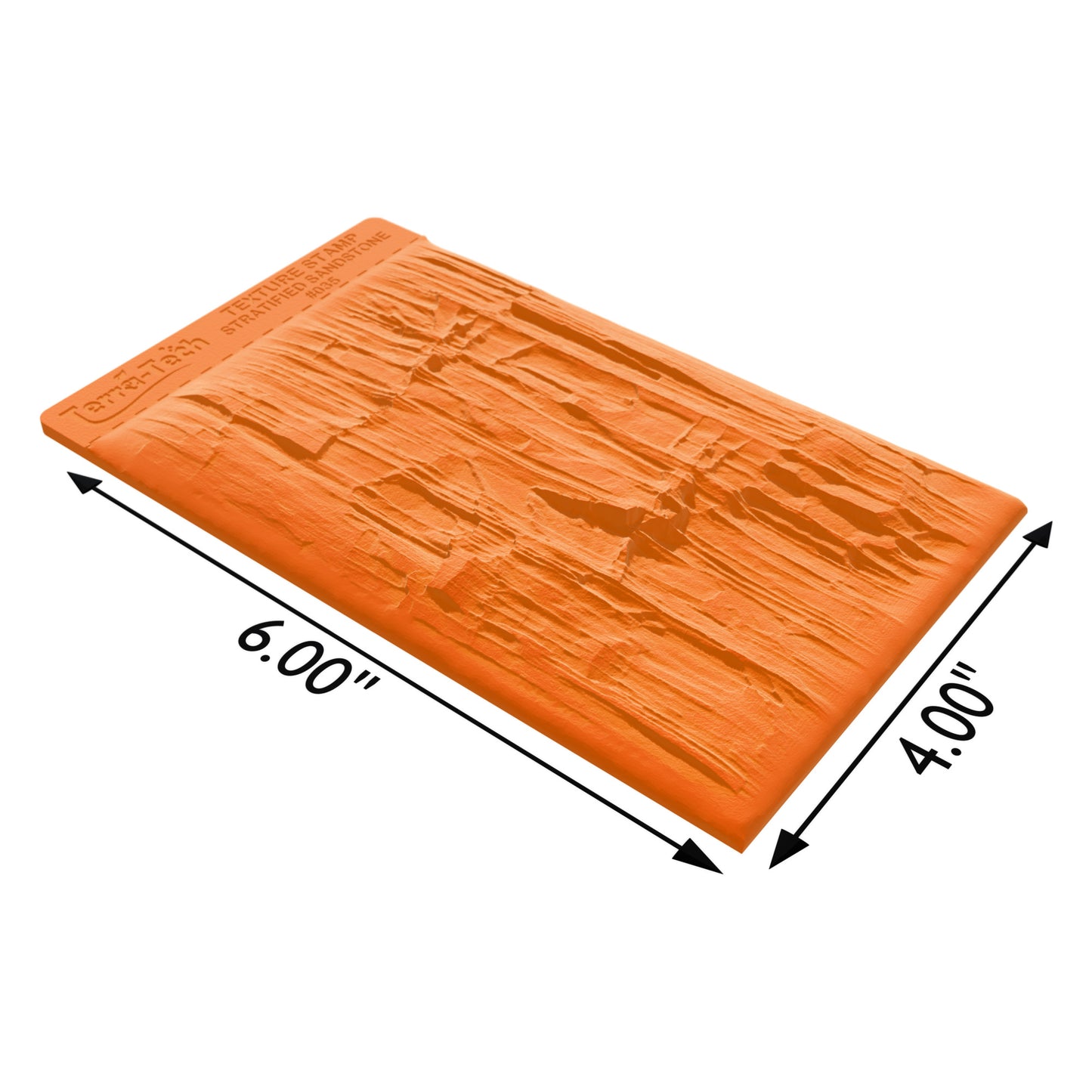 Terra-Tech™ STRATIFIED SANDSTONE — Silicone Texture Rollers & Stamps