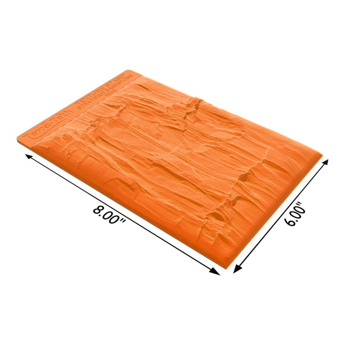 Terra-Tech™ STRATIFIED SANDSTONE — Silicone Texture Rollers & Stamps