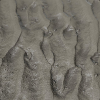 Terra-Tech™ TIDAL RIPPLE SAND — Silicone Texture Rollers & Stamps