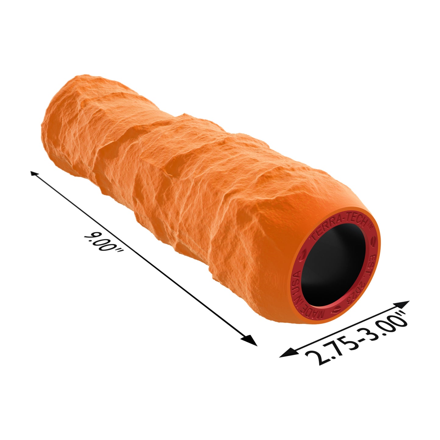 Terra-Tech™ VOLCANIC CLIFF ROCK — Silicone Texture Rollers & Stamps