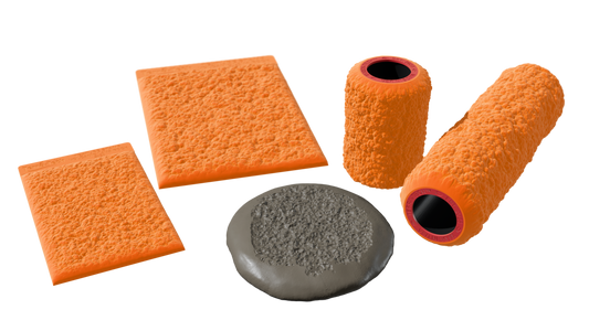 Terra-Tech™ VOLCANIC LAVA ROCK — Silicone Texture Rollers & Stamps