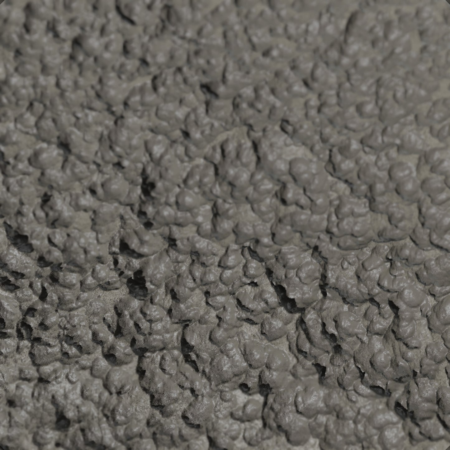 Terra-Tech™ VOLCANIC LAVA ROCK — Silicone Texture Rollers & Stamps