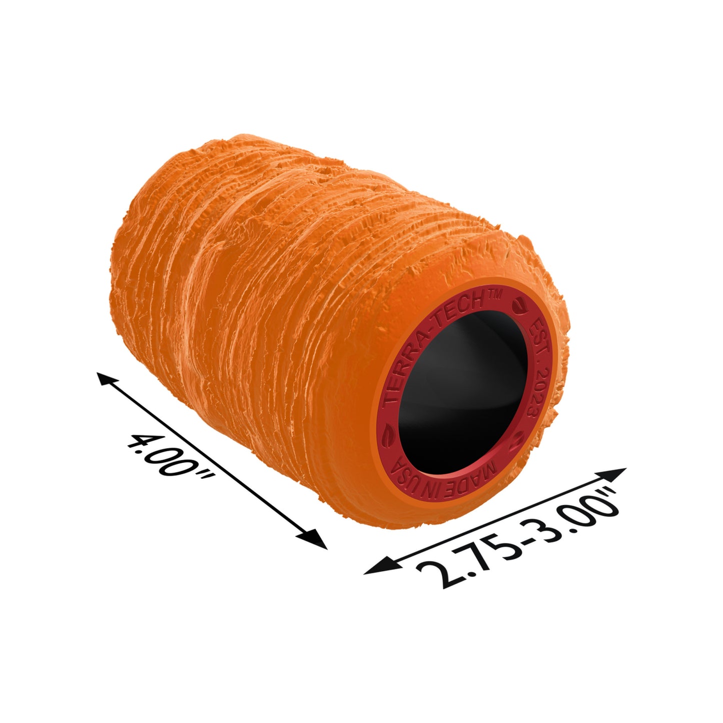Terra-Tech™ WESTERN RED CEDAR BARK — Silicone Texture Rollers & Stamps