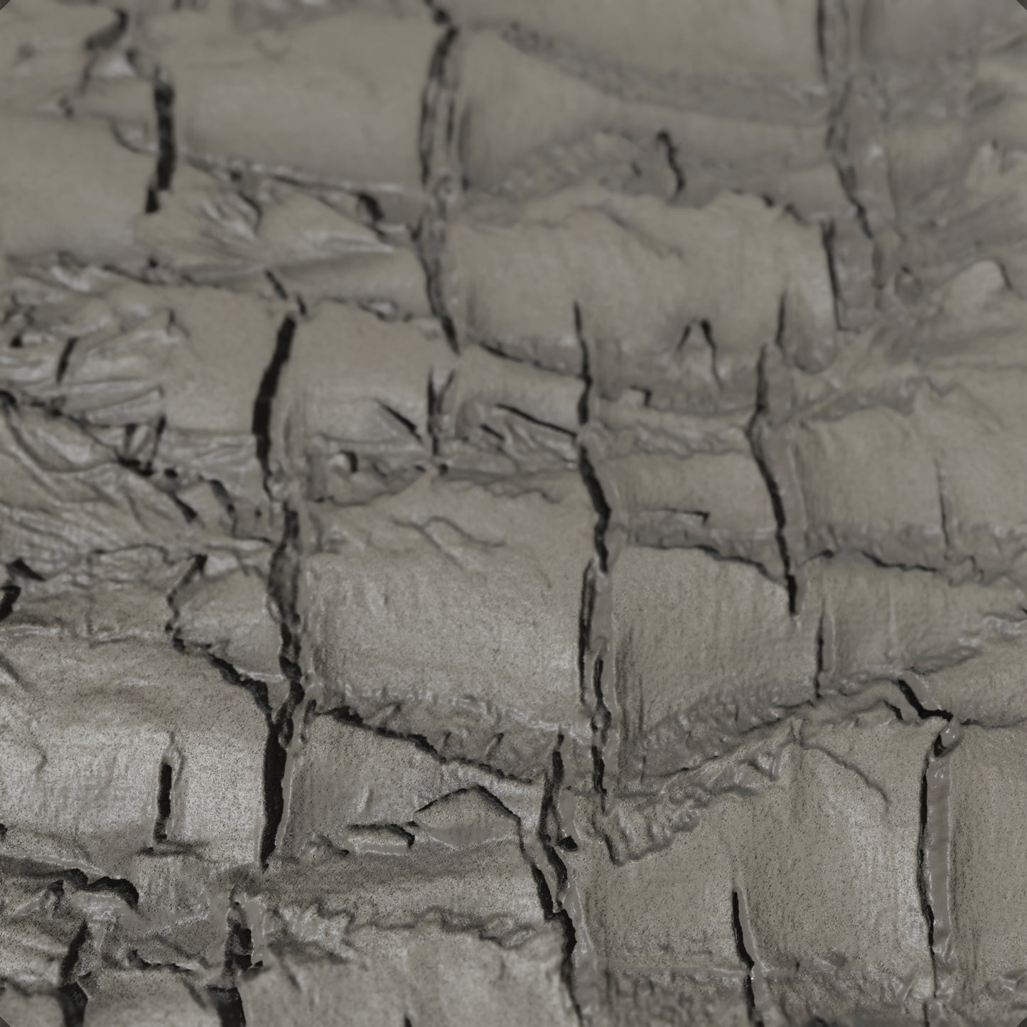 Terra-Tech™ YUCCA CANE BARK — Silicone Texture Rollers & Stamps