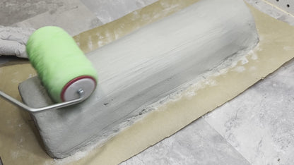 4" Premium Rubber Texture Roller Stamp for Concrete